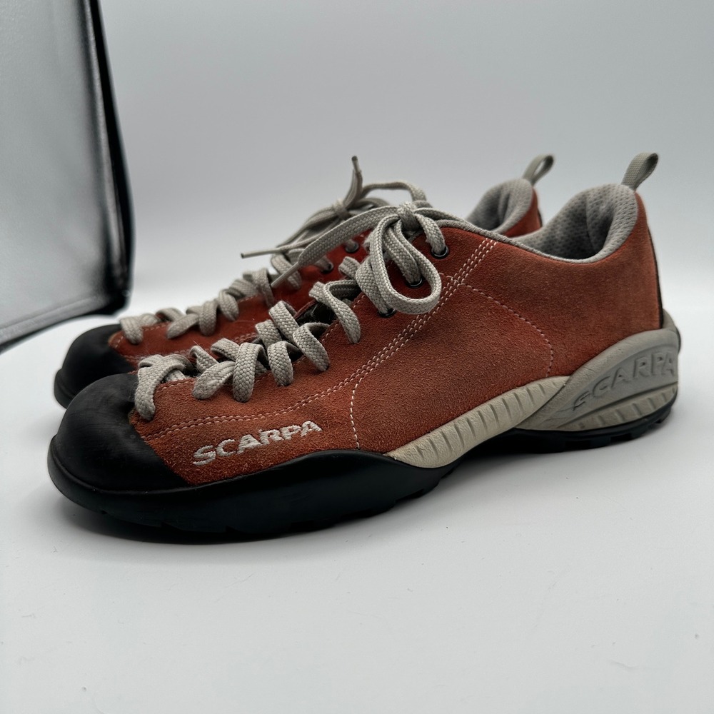 Scarpa Mojito Approach Shoes EU 39.5 US 8 Suede Climbing Hiking Outdoor Granola